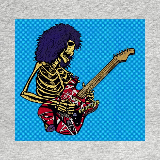 Dead E Guitar Rock Star Pop Art by maroonbeard